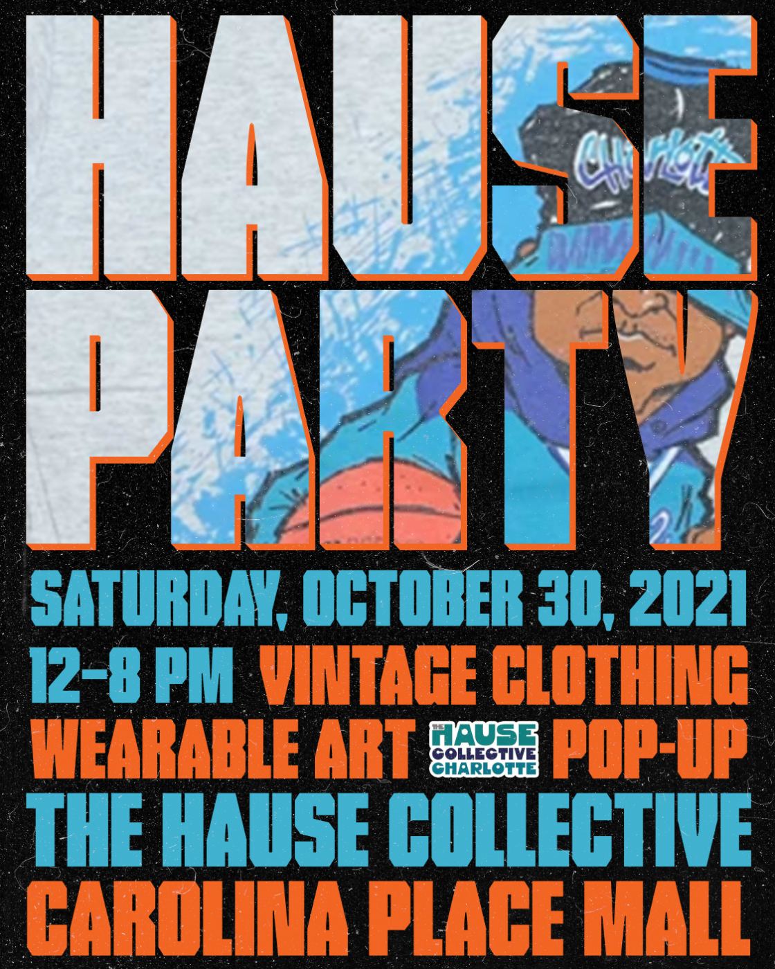 Hause Party pop-up flier