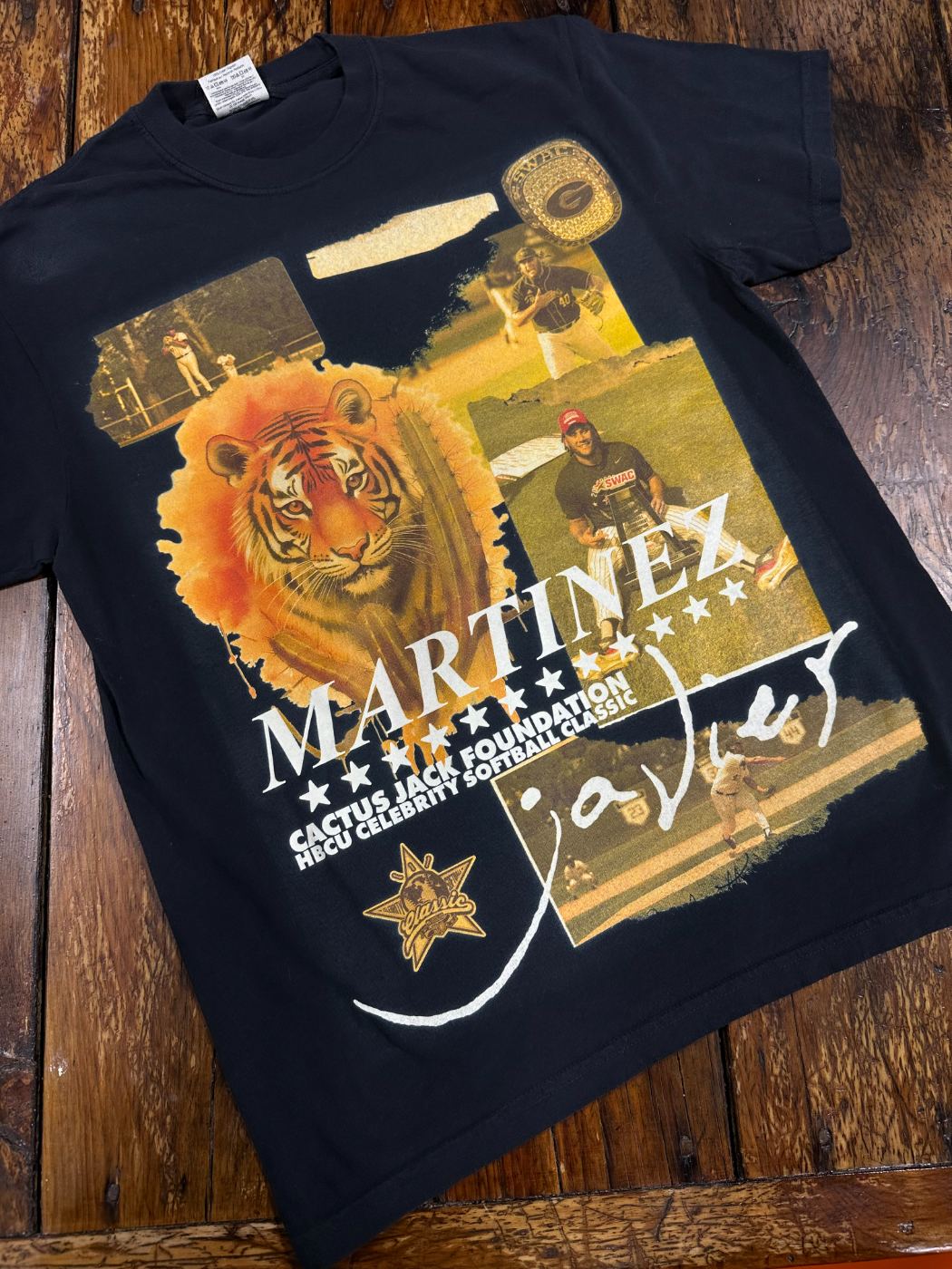 Front graphic, angled